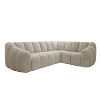 Smėlio spalvos kampinė sofa (su dešiniuoju kampu/„L“ formos) Shell – Miuform
