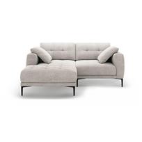Smėlio spalvos kampinė sofa (su kairiuoju kampu/su gultu) Bemy – Micadoni