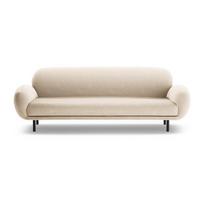 Smėlio spalvos iš boucle sofa 208 cm Poppy – Micadoni