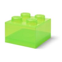 Žalios spalvos iš plastiko vaikiška daiktadėžė 25x25x18 cm – LEGO®