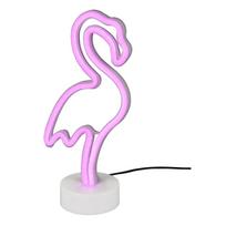 Baltas LED stalinis šviestuvas (aukštis 29 cm) Flamingo - Reality