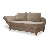 Taupe spalvos iš kordinio velveto gultas (su kairiuoju kampu) Chic Charlotte – Miuform