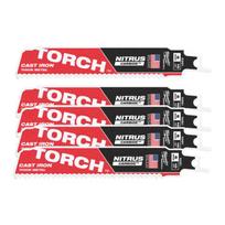 48476551 MILWAUKEE THE TORCH™ NITRUS CARBIDE™ PJŪKLELIAI TIESINIAM PJŪKLUI (150 MM, 10 TPI, 5 VNT.)