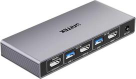 Unitek KVM Switch 4K@60Hz USB 3.0 HDMI