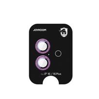 Joyroom JR-MSF0302 apsauginis stiklas iPhone 16/16 Plus objektyvams - rožinis