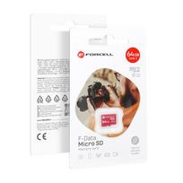 FORCELL F-DATA atminties kortelė 64GB UHS-I U3 klasė 10