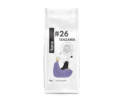 Skrudintos kavos pupelės KAVA96 Nr.26, Tanzania AA North Kilimanjaro, 1 kg