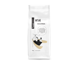 Skrudintos kavos pupelės KAVA96 Nr.14, COLOMBIA Supremo 17/18, 1 kg