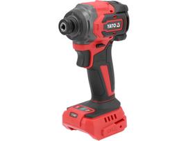 Akumuliatorinis smūginis suktuvas varžtams sukti ir tvirtinimui 18V 1/4" HEX 230Nm bešepetėlinis 0-3200aps./min YT-82799 YATO