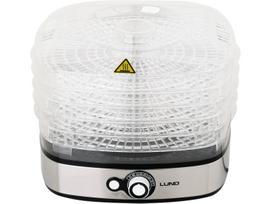 Maisto džiovyklė vaisiams daržovėms grybams ir mėsai džiovinti 5 padėklai 420-500W 35-70°C 68270 LUND