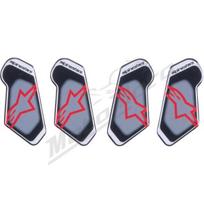 ALPINESTARS RK-7 kelių apsaugų dangtelių lipdukų atsarginis rinkinys