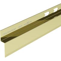 Mexen Line-B priekinė dušo padėklo juosta 130 cm, auksinė - 185003130U