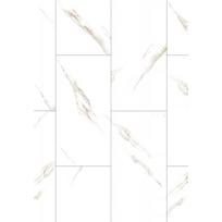 Mexen River White  vinilinės plokštės 610 x 305 mm LVT Dryback 2,5 mm, PVC pagrindas, 4 V-Fuga, Jazz White