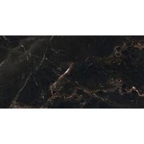 Mexen Marquino Juodoji glazūruota rektifikuota G1 plytelė, grindų ir sienų 120 x 60 cm, aukštas blizgesys
