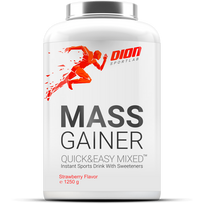 DION SPORTLAB MASS GAINER ,Braškių sk.,  1250 g