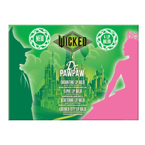 Dr.PAWPAW, WICKED, ELPHABA, lūpų pieštukų rinkinys, 4vnt, 12g