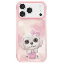 Nimmy Didelis Akis Augintinio 2.0 Šuns Dėklas iPhone 17 Pro - Rožinė