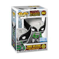 FUNKO POP! Vinilinė figūrėlė: Marvel - Zombie Wolverine (B&W) (Glow)
