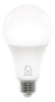 DELTACO SMART HOME LED lemputė, E27, WiFI 2.4GHz, 9W, 810lm, 2700K, 6500K, 220 ,240 V, balta SH-LE27W
