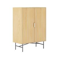 Komoda BASSEL 80x40xH110cm, 3D melaminas