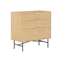 Komoda BASSEL 80x40xH80cm, 3D melaminas