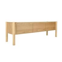 TV staliukas GARDENIA 153x43xH50,5cm Ąžuolo