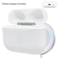 A004 AirPods 3 belaidžio įkrovimo dėklas 620mAh ausinių įkrovimo dėklas, C tipo sąsaja balta