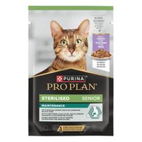 Purina Pro Plan Cat Pouch Senior 7+ Sterilised Maintenance su kalakutiena padaže 85 g | 15253 | 8445291529366