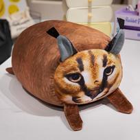 Juokingas Bjaurus Katinas Pliušinis Kawaii Pūkuotas Minkštas Kimštinis Žaislas Sofa Pagalvė Adorkable Kambario Dekoracija Namų Dekoravimas Šventinės Dovanos Vaikų Dovanos 20cm ruda
