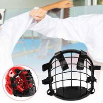 Karate veido Taekwondo apsauga vaikams Nuimama galvos apsauga Metalinė kovos sporto apsauga Kickboksui