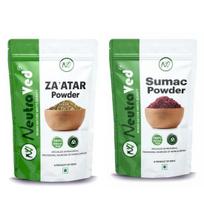 NeutraVed Sumac Za'Atar Milteliai 100% Grynas Prieskonis | Paruošta naudoti (100 g x 2) = 200g