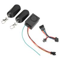 Smart Anti Theft Bike Alarm Electric Scooter Wireless Anti Theft Alarm with Remote 36‑72V Universal