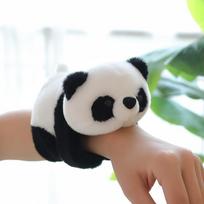 1 vnt. Gyvūno pliaukštelėjimo apyrankė Panda Pliušinis Rankos Žiedas Apyrankė Vaikams Žaislai Gimtadienio Elegantiška Dovana