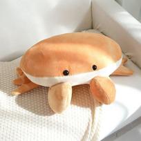 50cm Imituotas Duonos Krabas Pliušinė Pagalvė Žaislas Mielas Pliušinis Gyvūnas Jūros Vandenyno Krabas Pliušiniai Žaislai Pagalvėlė Anime Minkšti Vaikų Žaislai Dovana 40x50cm