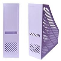 Dokumentų stovas vertikalus 8.5cm A4 šviesiai violetinis