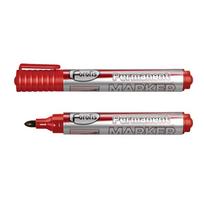 Permanentinis žymeklis Forofis, apvalia galvute, raudonas, brėžis 2-5mm