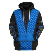 Kovinių žaidimų „Mortal Kombat“ vyriški gobtuvai. 3D spausdinimo negabaritinis megztinis. Mados laisvalaikio „Sudaderas“ vaikiškas gobtuvas moterims. S