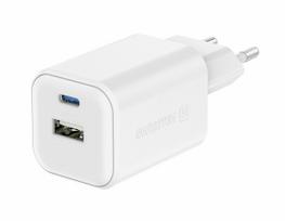 Swissten Travel Charger GaN USB-C / PD USB-A / 18W QC / 45W