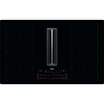 AEG CCE84779CB Black Built-in 83 cm Zone induction hob 4 zones Built-in hood