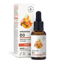 Vitamin D3 Forte 2000 drops 30 ml. - AURA HERBALS