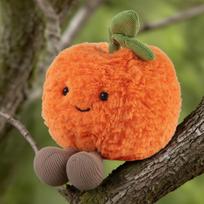 Linksmas Didelis Oranžinis Didelis Kaštonas Geras Kaki Riešutas Lėlė Kaštonas Pomidoras Oranžinis Vaisius Pliušinis Žaislas Pomidoras Kaki 14*14cm【0.15kg】