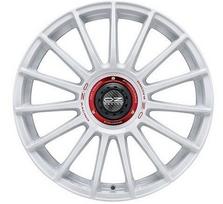 R18x8J 5X112 ET48 CB-75 Race White Red Lettering