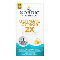 Nordic Naturals Ultimate Omega 2X Lemon 2150 mg 120 softgels