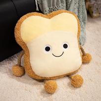 Originali britiška jellycat linksma skrebučio duonos rankinė pliušinis žaislas per petį išorinė rankinė koledžo vėjas saldi 23cm（150g）
