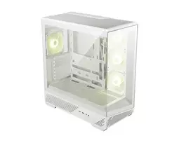 Korpusas|MSI|ATX/mikro ATX/Mini-ITX|Baltas/permatomas|Midi Tower|MAG PANO 130R PZ|MAGPANO130RPZWHITE