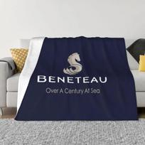 Beneteau Burinė jachta Burinė jachta Mesti Antklodė Plona cosplay anime Dekoratyviniai Elementai Dekoratyvinei Sofai Antklodės# 75X95CM pilka spalva