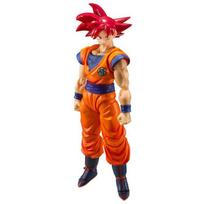 Figūrėlė - Tamashii Nations - Dragon Ball Super - Super Saiyan Dievas - Goku - Sąnariuota su priedais oranžinė