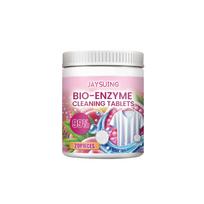 Biofermentinės skalbinių valymo tabletės, giliai dėmių valiklis nuo prakaito, greitai tirpstančios drabužių valymo tabletės (20 vienetų) 20 pieces white