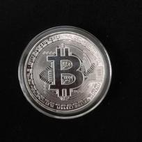 Antikinis Bitcoin kriptovaliutos paauksuotas Bitcoin kolekcinis moneta Fizinis BTC Casascius Metalinis Atminimo meno dovana