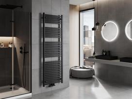 Mexen Hades vonios radiatorius, 1800 x 600 mm, 1000 W, juodas